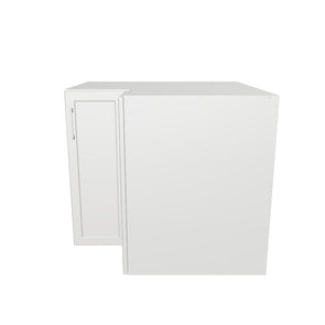 35" High Lower Corner Cabinets - Thermofoil Doors